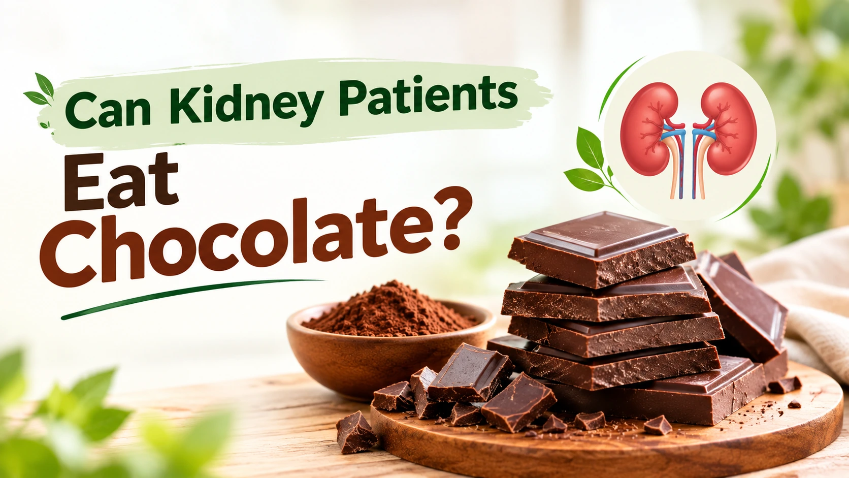 Can Kidney Patients Eat Chocolate?